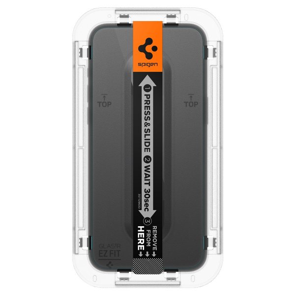 Spigen iPhone 15 Pro Max Skærmbeskyttelse GLAS.tR EZ Fit Privacy 2-pak