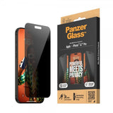 PanzerGlass iPhone 15 Pro Max Skærmbeskytter Ultra-Wide Fit Privacy EasyAligner