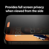 PanzerGlass iPhone 15 Pro Max Skærmbeskytter Ultra-Wide Fit Privacy EasyAligner