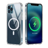Rvelon iPhone 15 Pro Max Cover MagSafe TPU Gennemsigtig