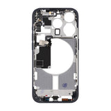 iPhone 15 Pro Mellemramme med smådele OEM - Titanblå