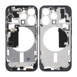 iPhone 15 Pro Mellemramme med smådele OEM - Titanblå