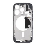 iPhone 15 Pro Mellemramme med smådele OEM - Titanblå