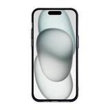 iPhone 15 Pro Cover Kulfiber Mønster Lilla