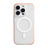 iPhone 15 Pro Cover Bølgepap MagSafe Orange