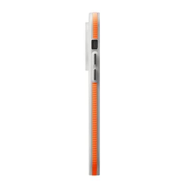 iPhone 15 Pro Cover Bølgepap MagSafe Orange