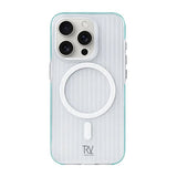 Rvelon iPhone 15 Pro Cover Riflet MagSafe Blå