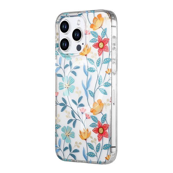 iPhone 15 Pro Cover Blomstermønster MagSafe Grene