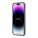 iPhone 15 Pro Cover Blomstermønster MagSafe Rosa Blå