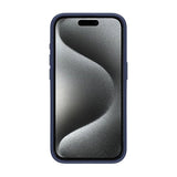 iPhone 15 Pro Cover Roterbart MagSafe Stativ Blå