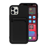 iPhone 15 Pro Cover Kortholder Sort