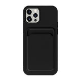 iPhone 15 Pro Cover Kortholder Sort
