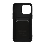 iPhone 15 Pro Cover Kortholder Sort