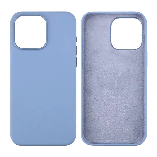 Rvelon iPhone 15 Pro Cover Silikone Blå