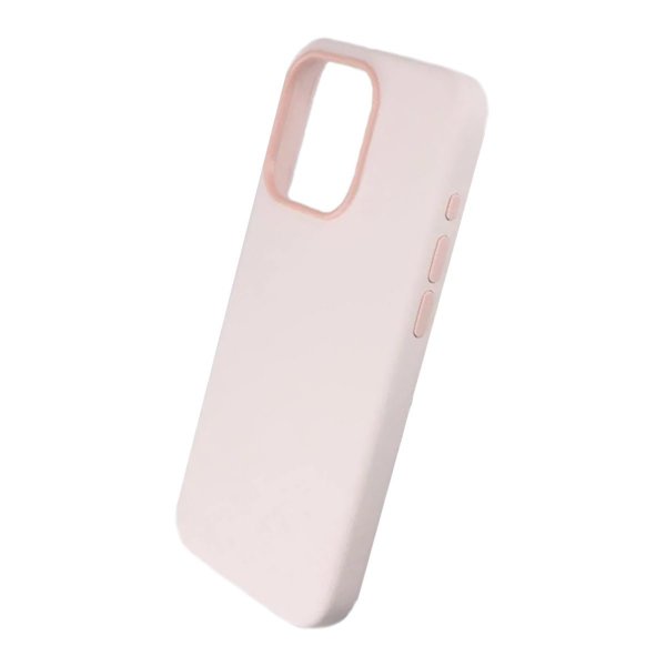 Rvelon iPhone 15 Pro Cover Silikone Rosa