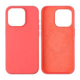 Rvelon iPhone 15 Pro Cover Silikone MagSafe Rød