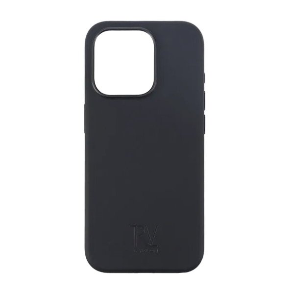 Rvelon iPhone 15 Pro Cover Silikone MagSafe Sort