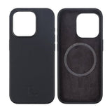 Rvelon iPhone 15 Pro Cover Silikone MagSafe Sort