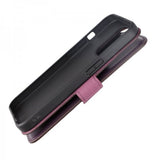 Rvelon iPhone 15 Pro Cover Ægte Læder Lilla
