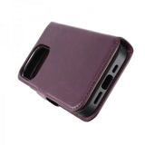 Rvelon iPhone 15 Pro Cover Magnetisk Aftageligt Etui Lilla