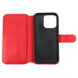 Rvelon iPhone 15 Pro Cover Magnetisk Aftagelig Skal Rød