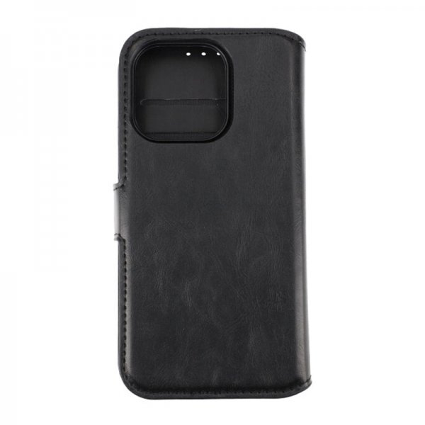 Rvelon iPhone 15 Pro Cover Magnetisk Aftageligt Etui Sort