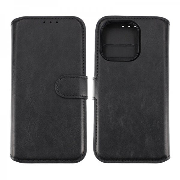 Rvelon iPhone 15 Pro Cover Magnetisk Aftageligt Etui Sort