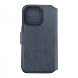 Rvelon iPhone 15 Pro Cover 4 Kortrum MagSafe Blå