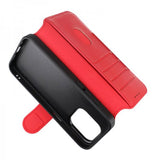 Rvelon iPhone 15 Pro Cover 4 Kortrum MagSafe Rød