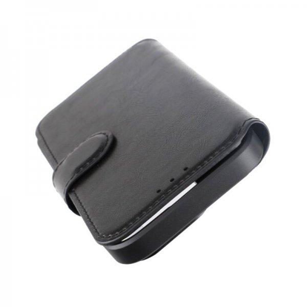 Rvelon iPhone 15 Pro Cover 4 kortlommer MagSafe Sort