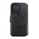 Rvelon iPhone 15 Pro Cover 4 kortlommer MagSafe Sort
