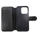 Rvelon iPhone 15 Pro Cover 4 kortlommer MagSafe Sort
