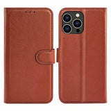 iPhone 15 Pro Cover med Støtteben Brun