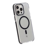 Rvelon iPhone 15 Pro Cover TPU MagSafe Sort Transparent