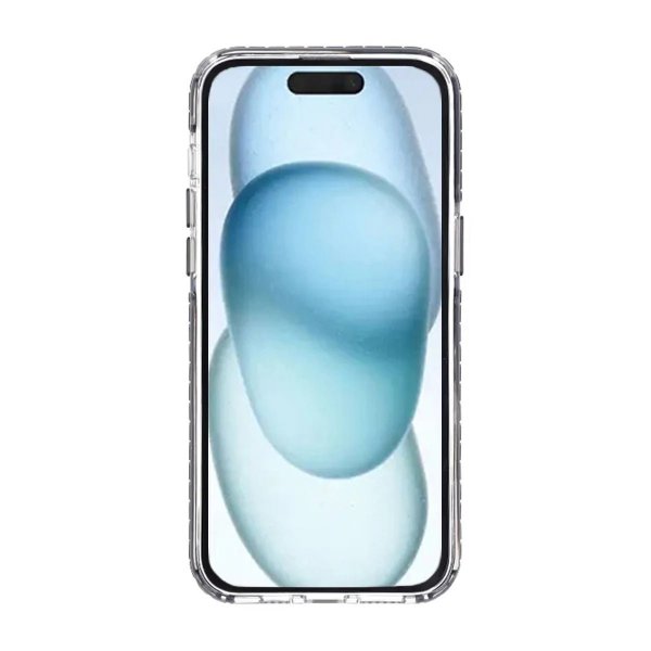 Rvelon iPhone 15 Pro Cover TPU MagSafe Sort Transparent