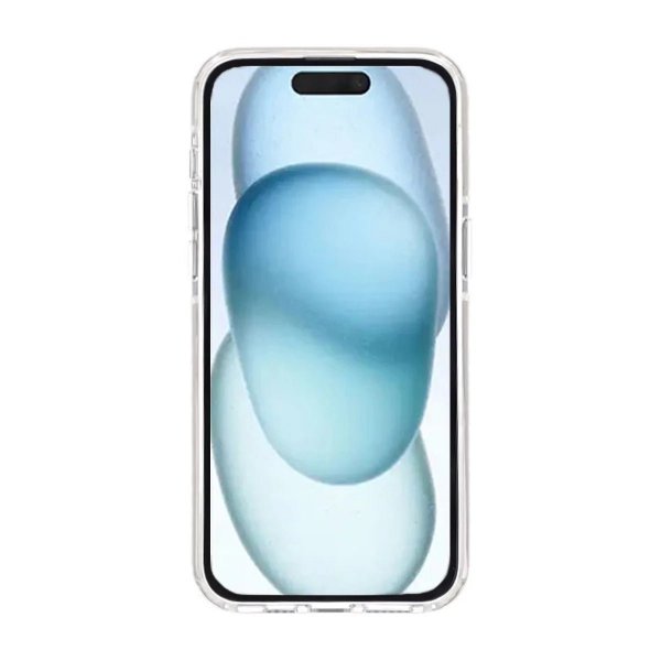 Rvelon iPhone 15 Pro Cover Forstærkede Hjørner Hvid