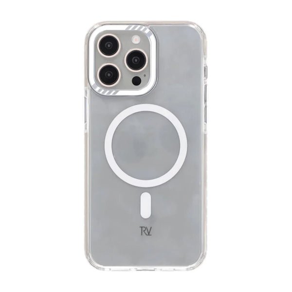 Rvelon iPhone 15 Pro Cover Forstærkede Hjørner Hvid