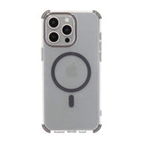 Rvelon iPhone 15 Pro Cover Forstærkede Hjørner Grå