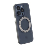 Rvelon iPhone 15 Pro Cover Roterbart MagSafe Stativ Grå