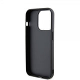 Karl Lagerfeld iPhone 15 Pro Cover 3D Rubber Karl & Choupette Sort