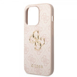 Guess iPhone 15 Pro Cover 4G Logo Rose