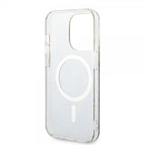 Guess iPhone 15 Pro Cover 4G Pattern MagSafe Brun
