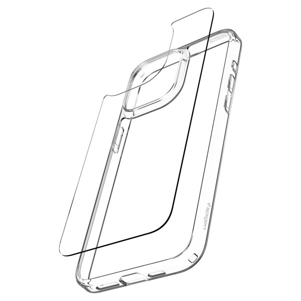 Spigen iPhone 15 Pro Cover Air Skin Hybrid Crystal Clear
