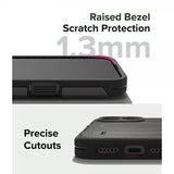 Ringke iPhone 15 Pro Cover Alle MagSafe Gun Metal