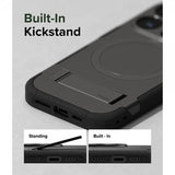 Ringke iPhone 15 Pro Cover Alle MagSafe Gun Metal