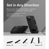 Ringke iPhone 15 Pro Cover Alle MagSafe Gun Metal