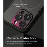 Ringke iPhone 15 Pro Cover Alle MagSafe Gun Metal
