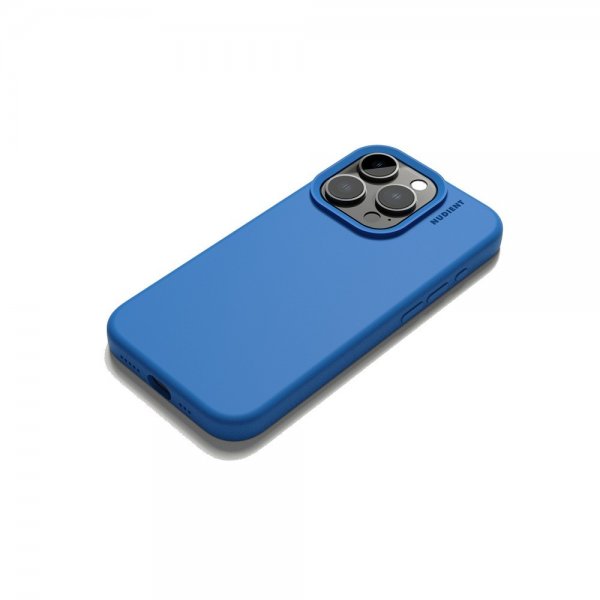 Nudient iPhone 15 Pro Cover Base Case Vibrant Blue