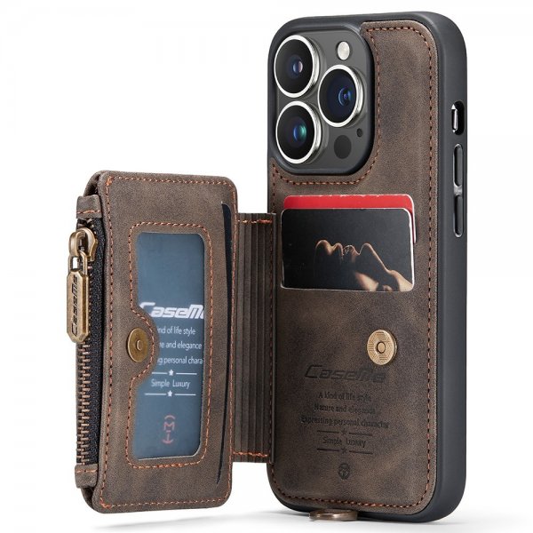 CaseMe iPhone 15 Pro Cover C20 Series Kaffe