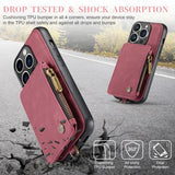 CaseMe iPhone 15 Pro Cover C20 Series Rød